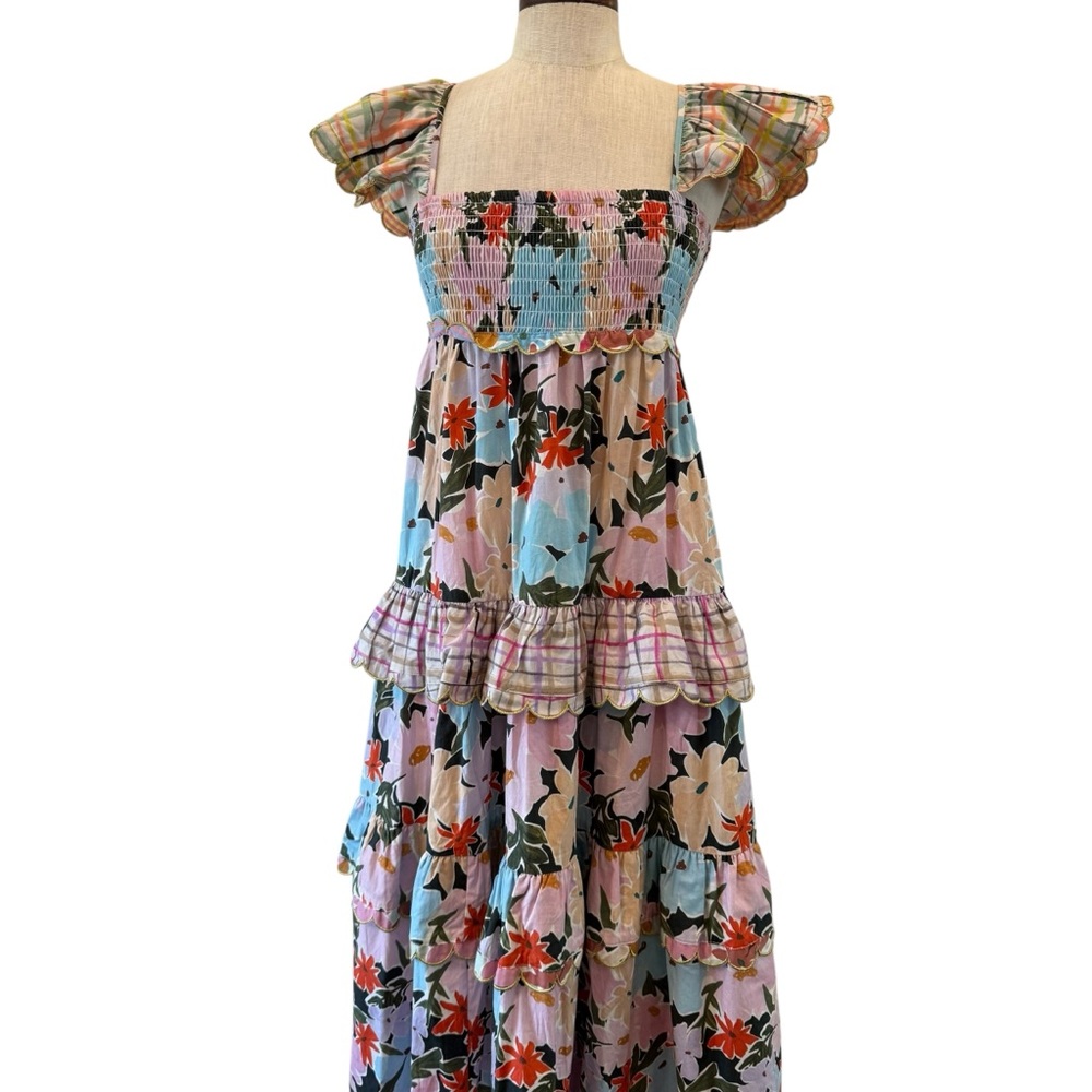 Celia B Kaira tiered floral maxi dress - Picture 5 of 16